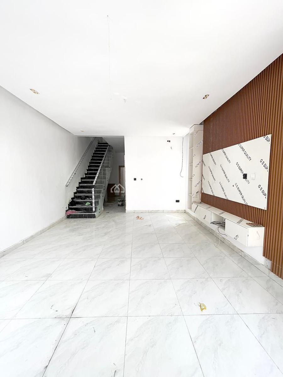 4 Bedroom Semi Detached Duplex with Inverter, Chevron, Lekki, Lagos, House for Sale