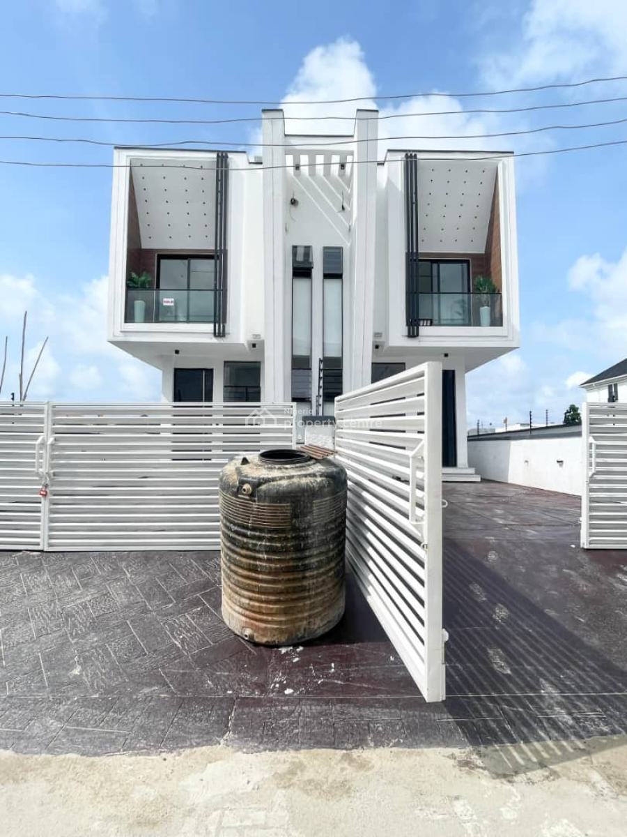 Luxury 4 Bedroom Duplex Corner Unit Available, Off Mega Chicken, Ikota, Lekki, Lagos, Semi-detached Duplex for Sale