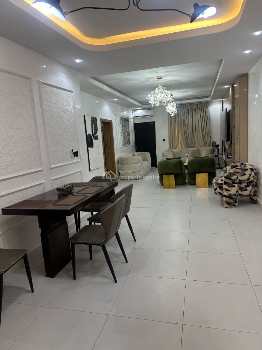 Furnished Two Bedroom Flat, 24 Hours Light, Lekki Right, Lekki Phase 1, Lekki, Lagos, Flat / Apartment for Rent