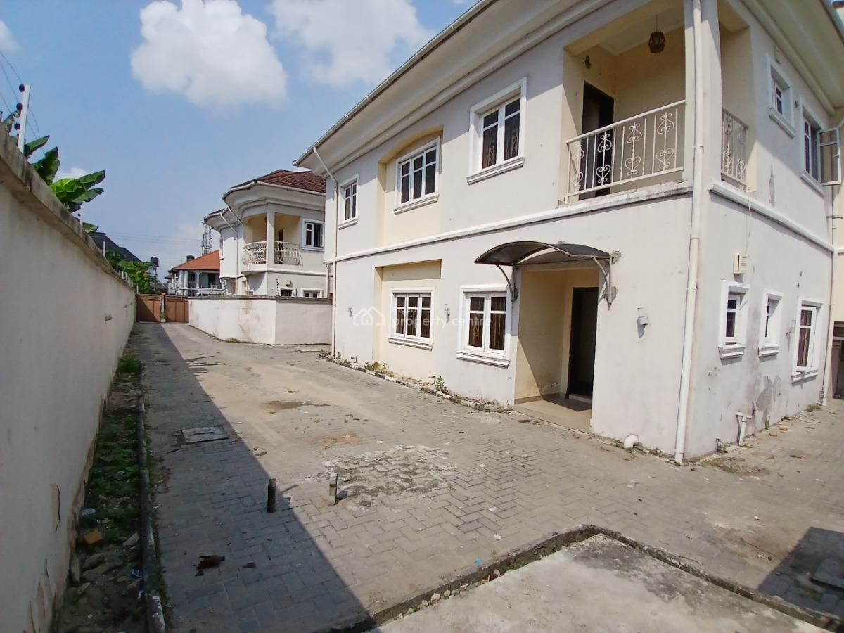 5 Bedrooms Fully Detached Duplex with Bq, Laundry Room and Library, Lekki Scheme 2 Estate, Ajah, Lagos, Detached Duplex for Rent