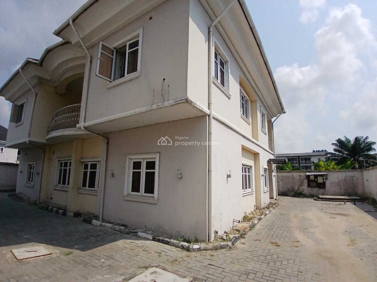 5 Bedrooms Fully Detached Duplex with Bq, Laundry Room and Library, Lekki Scheme 2 Estate, Ajah, Lagos, Detached Duplex for Rent