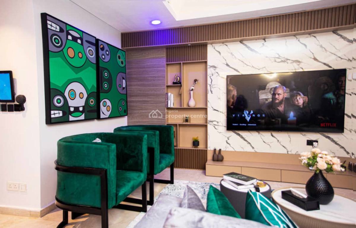 Luxe 2 Bedroom High-rise with Private Cinema, Eko Atlantic, Victoria Island (vi), Lagos, Flat / Apartment Short Let