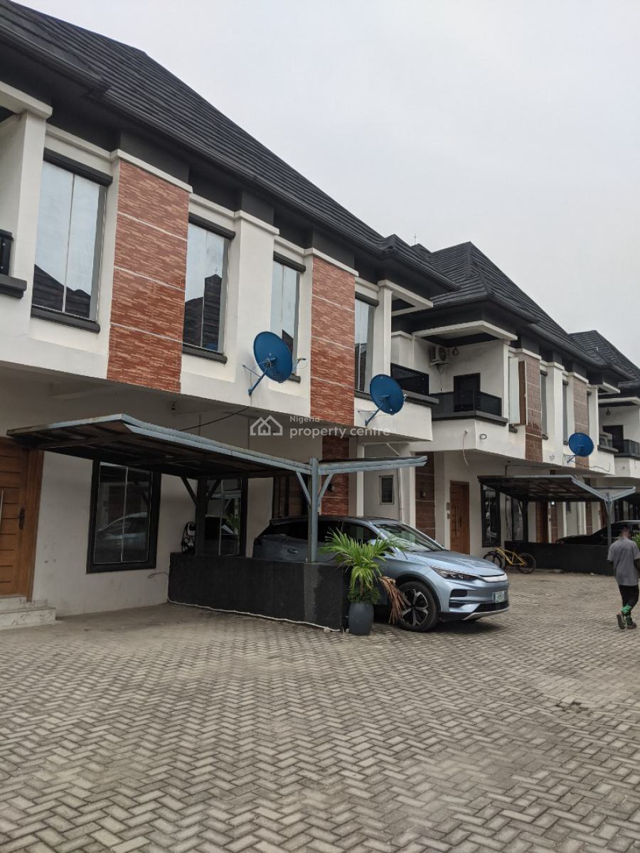 Self Service 4 Bedroom Duplex, Lekki Conservation, Lekki Phase 2, Lekki, Lagos, Semi-detached Duplex for Sale