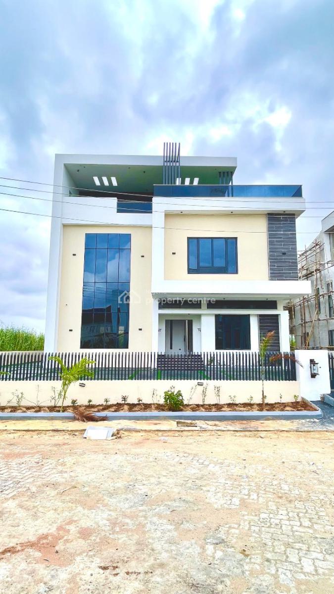 Northern Foreshore 6 Bedrooms with 2 Bq, Chevron, Lekki Phase 2, Lekki, Lagos, Detached Duplex for Sale