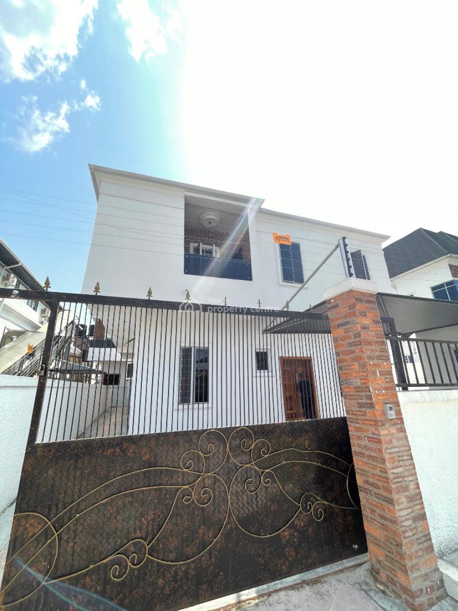 Luxurious Fully Detached  Duplex 5 Bedroom with Bq and Security Post, Chevron Tollgate, Lekki Phase 1, Lekki, Lagos, Detached Duplex for Sale