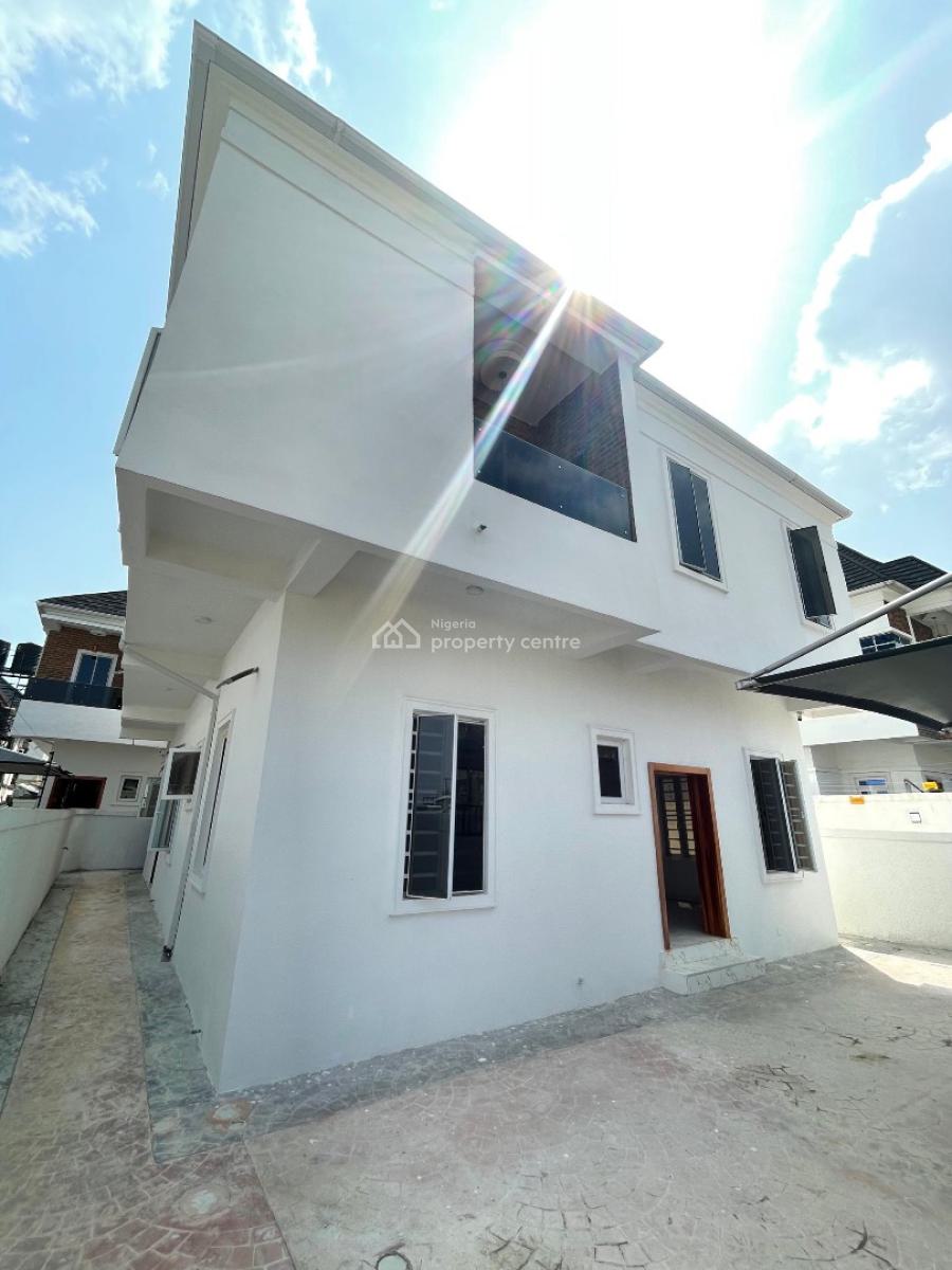 Luxurious Fully Detached  Duplex 5 Bedroom with Bq and Security Post, Chevron Tollgate, Lekki Phase 1, Lekki, Lagos, Detached Duplex for Sale