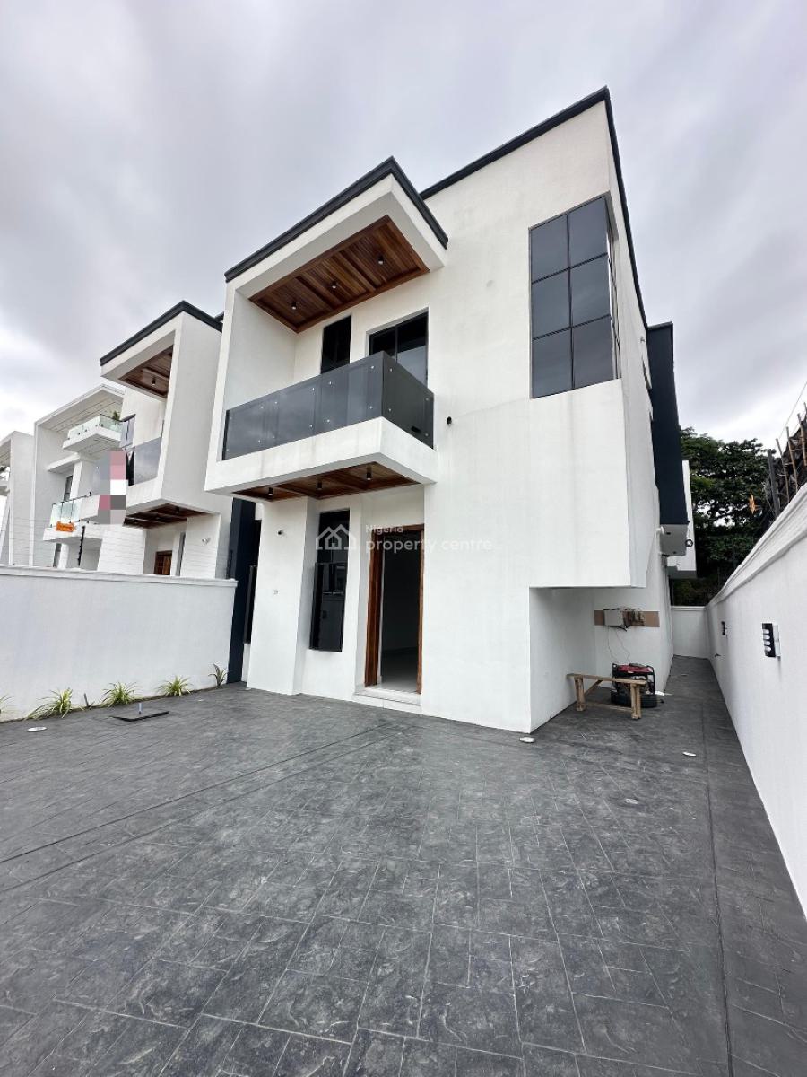 Elegant 4 Bedroom Semi Detached Duplex with Bq, Chevron Tollgate, Lekki Phase 1, Lekki, Lagos, Semi-detached Duplex for Sale
