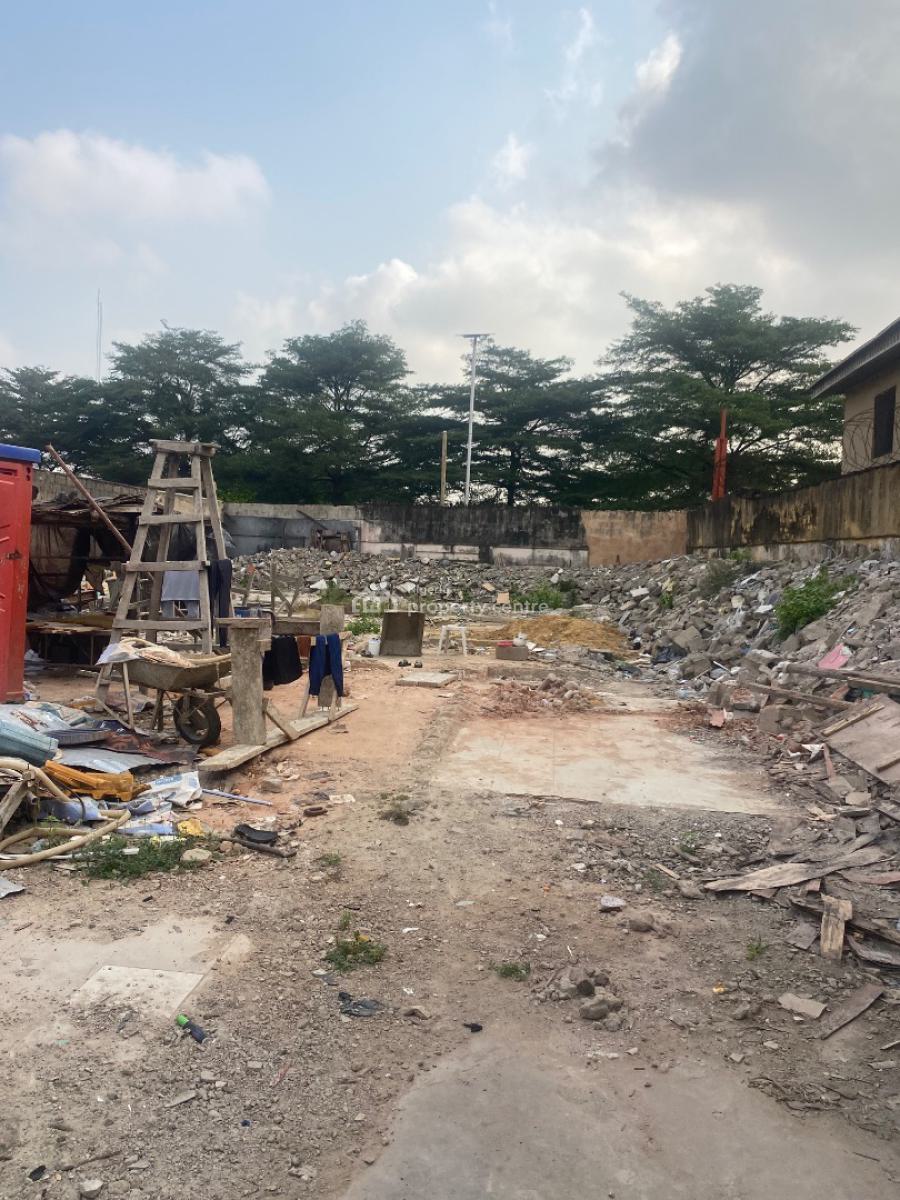 Bareland on a Plot, Rasaq Balogun Street, Adeniran Ogunsanya, Surulere, Lagos, Mixed-use Land for Sale