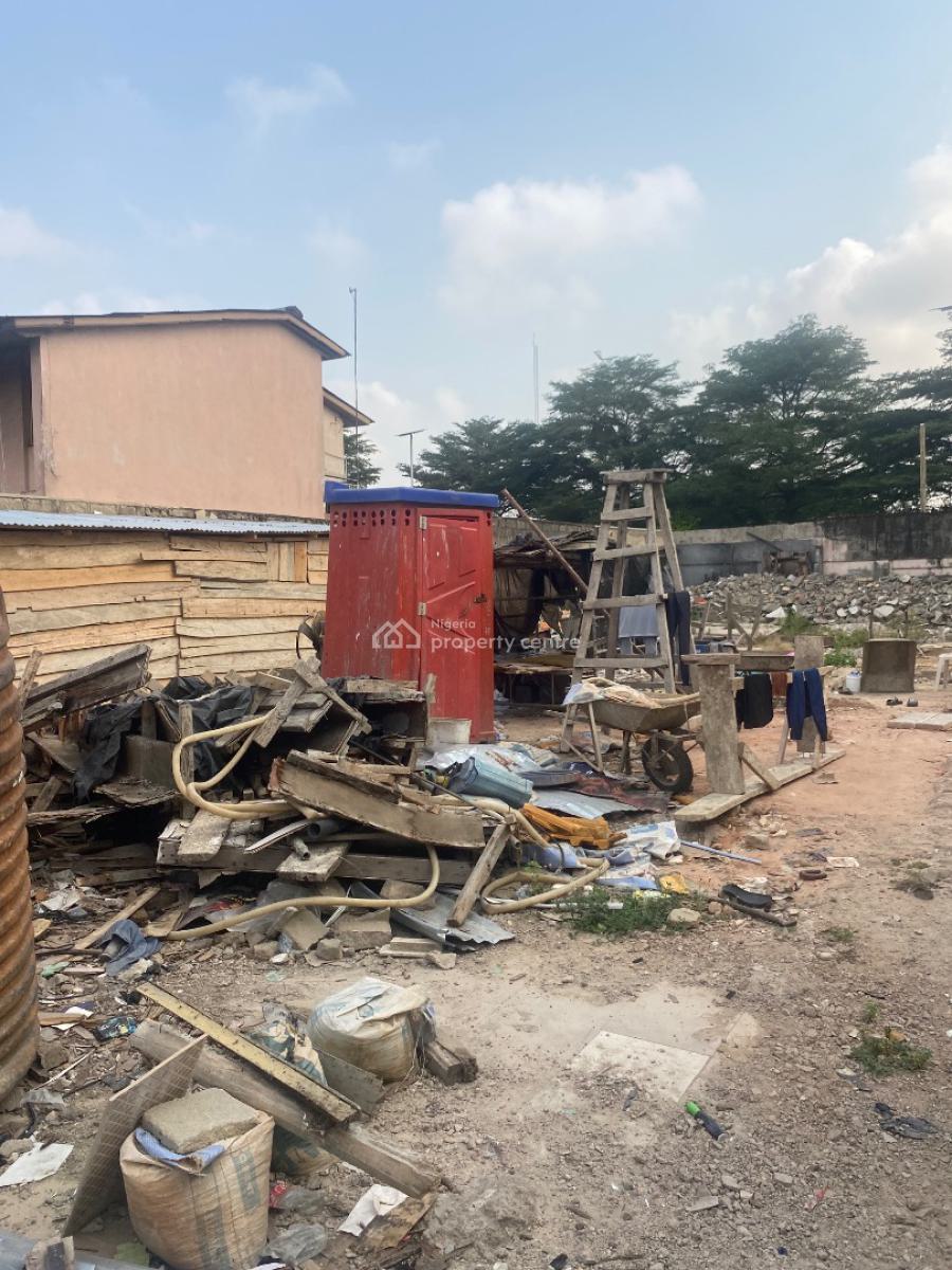 Bareland on a Plot, Rasaq Balogun Street, Adeniran Ogunsanya, Surulere, Lagos, Mixed-use Land for Sale