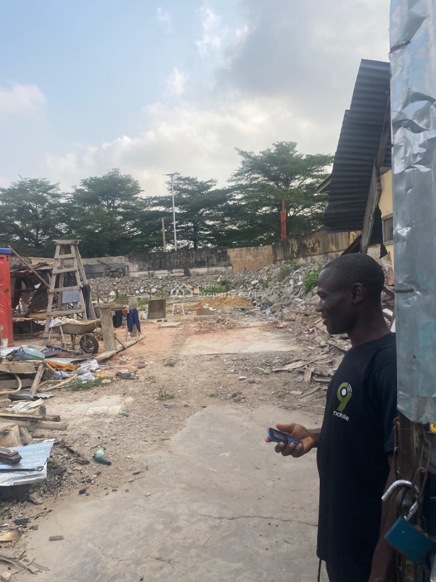 Bareland on a Plot, Rasaq Balogun Street, Adeniran Ogunsanya, Surulere, Lagos, Mixed-use Land for Sale