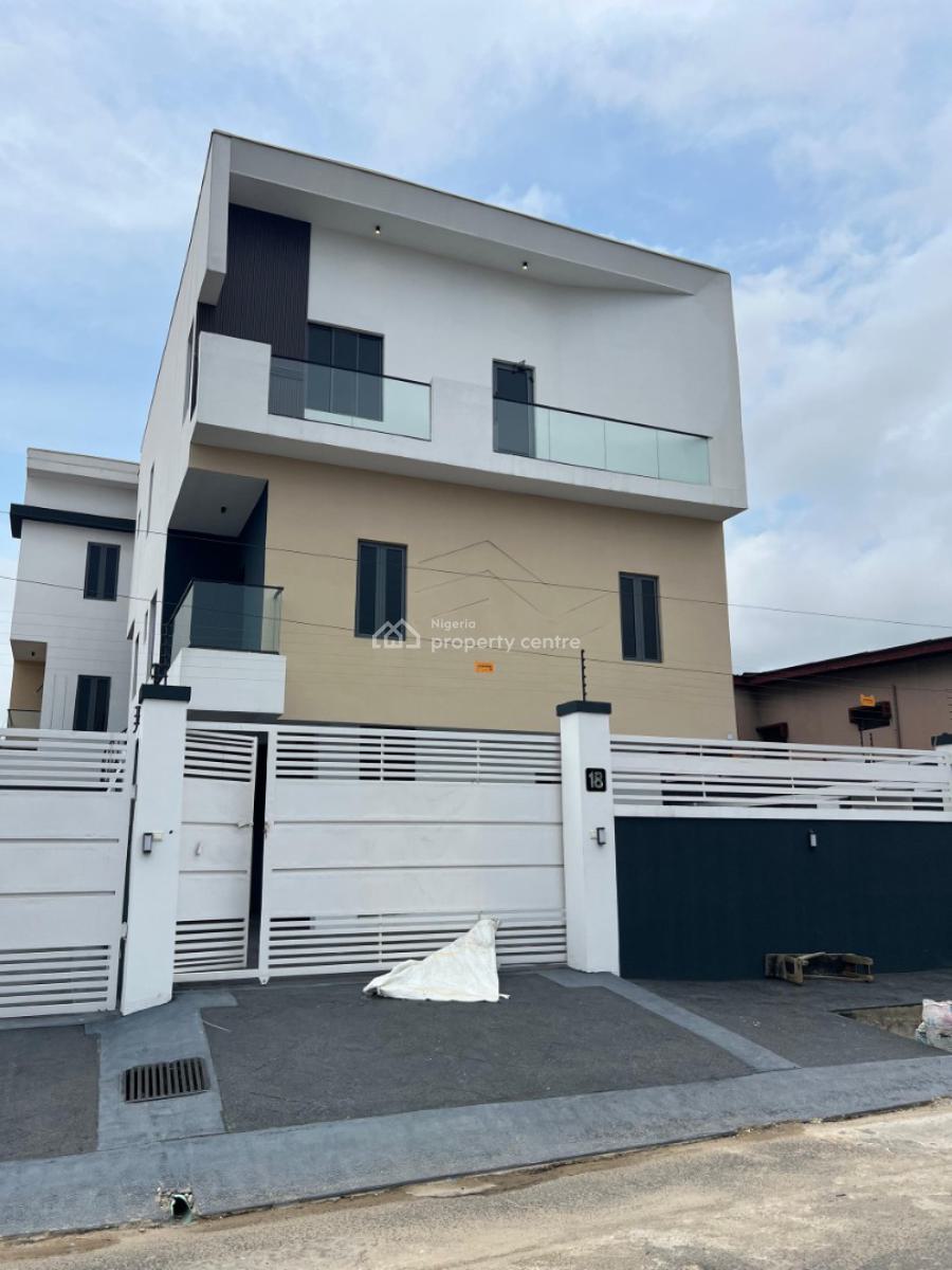 Newly Built 3 Bedroom Semi Detached Duplex with Bq, Ikeja, Lagos, Semi-detached Duplex for Sale