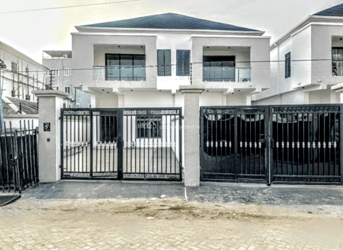 Contemporary 4 Bedroom Semi Detached Duplex with Bq, Ologolo, Lekki, Lagos, Semi-detached Duplex for Sale