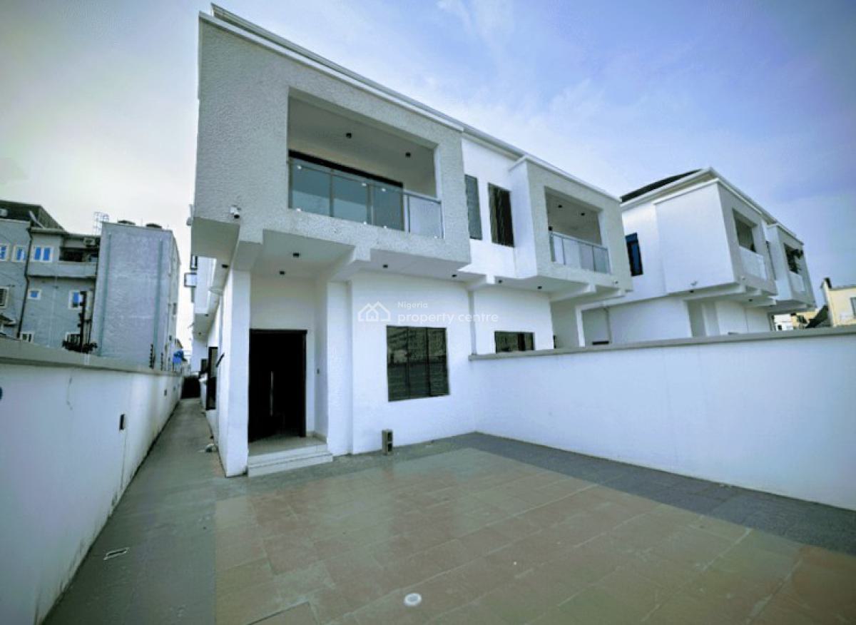Contemporary 4 Bedroom Semi Detached Duplex with Bq, Ologolo, Lekki, Lagos, Semi-detached Duplex for Sale