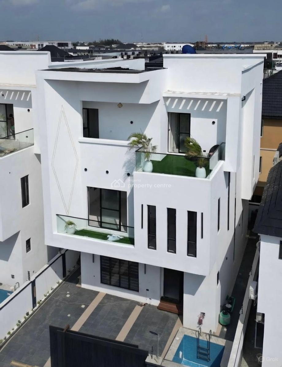 Contemporary 5 Bedroom Detached Duplex, Ikota, Lekki, Lagos, Detached Duplex for Sale