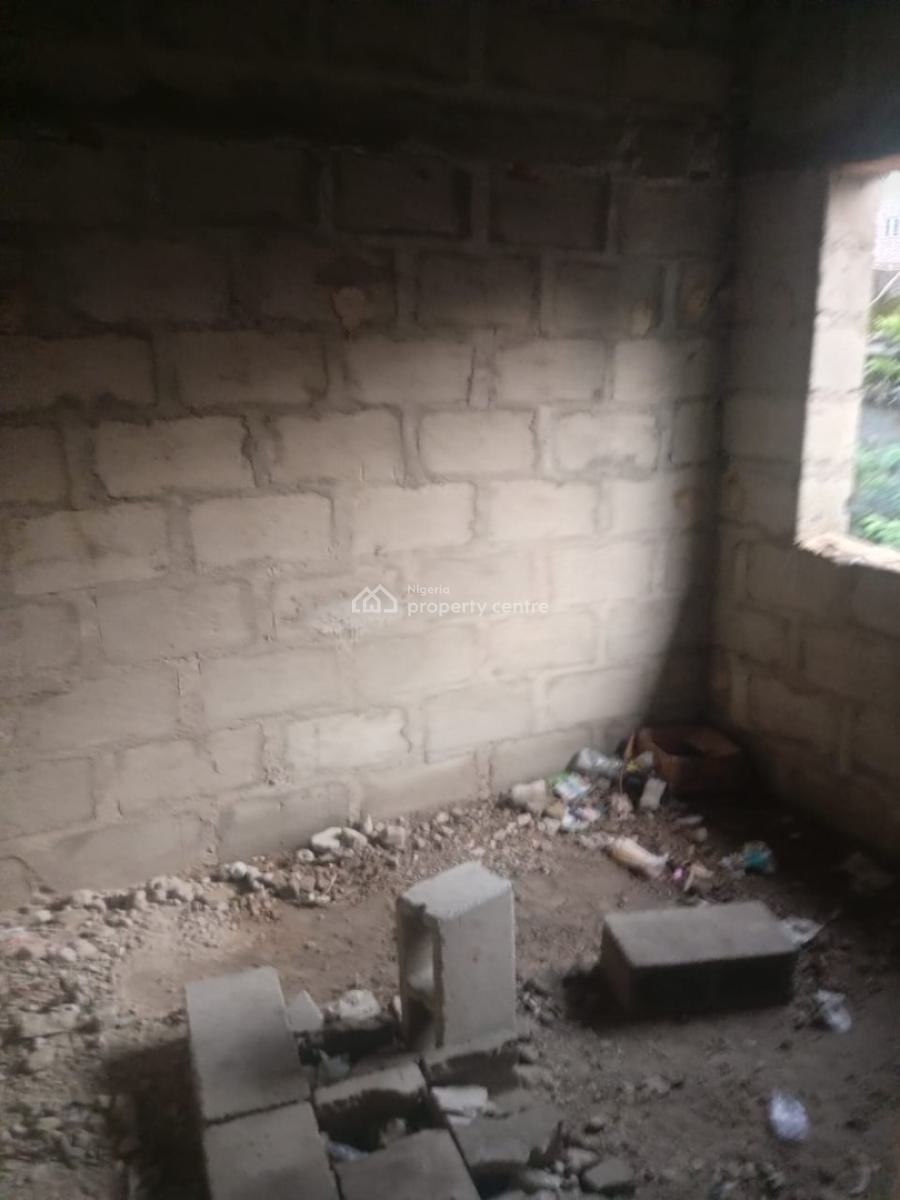 Half Plot of Land with 2 Mini Flat and Decking on It, United Estate, Sangotedo, Ajah, Lagos, Flat / Apartment for Sale