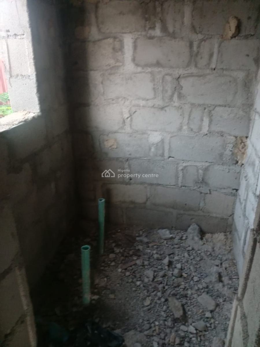 Half Plot of Land with 2 Mini Flat and Decking on It, United Estate, Sangotedo, Ajah, Lagos, Flat / Apartment for Sale