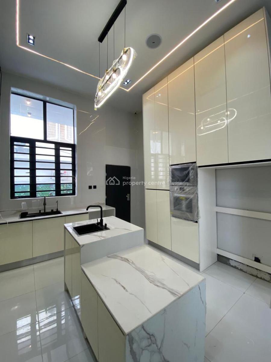 Premium 5 Bedroom Fully Detached Duplex with Bq & Swimming Pool, Chevron, Lekki, Lagos, Detached Duplex for Sale