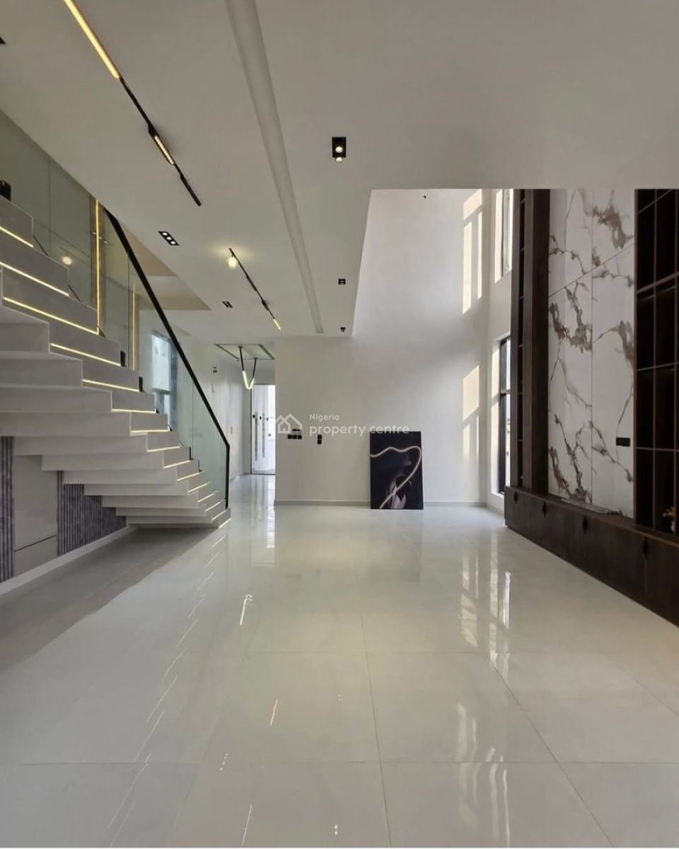 Luxury 5 Bedroom Fully Detached Duplex with Bq & Swimming Pool, Chevron, Lekki, Lagos, Detached Duplex for Sale