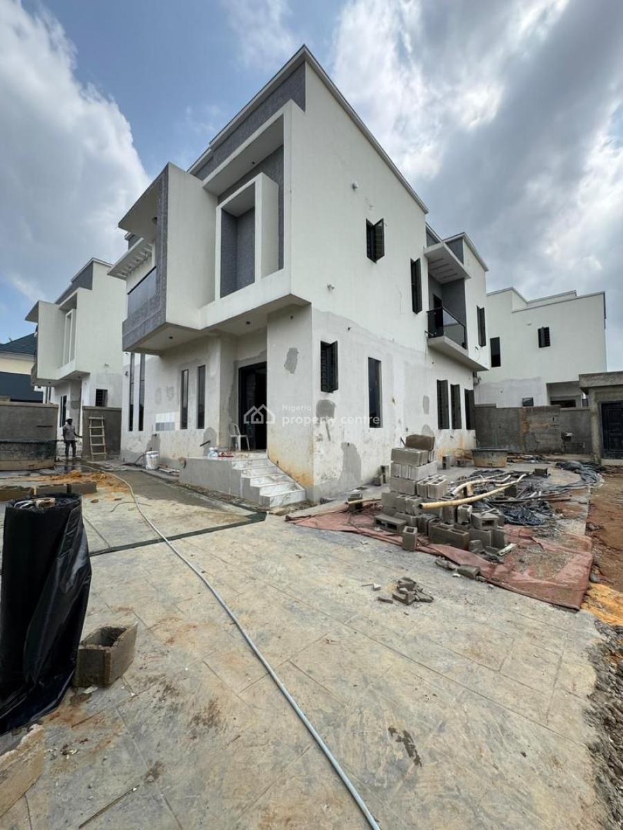Newly Built 5 Bedrooms Fully Detached Duplex with a Room Bq, Omole Phase 2, Ikeja, Lagos, Detached Duplex for Sale