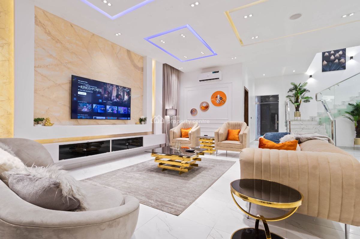 5 Bedroom Smart Home Duplex with Alexa Control, Pool, Ps5 and Snooker, Whitesand Beach Estate, Ologolo, Lekki, Lagos, House Short Let