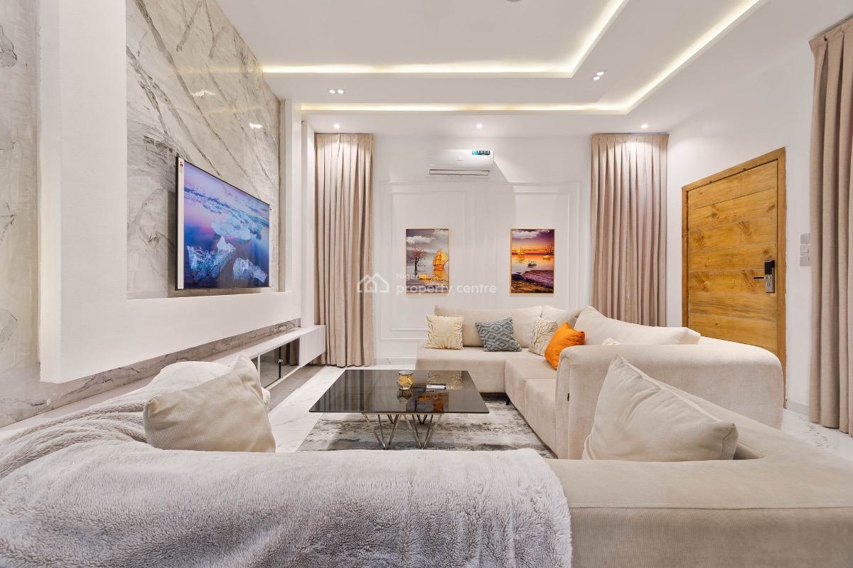 4 Bedroom Semi Detached Smart Home with Alexa Control, Pool & Ps5, Whitesand Beach Estate, Ologolo, Lekki, Lagos, House Short Let