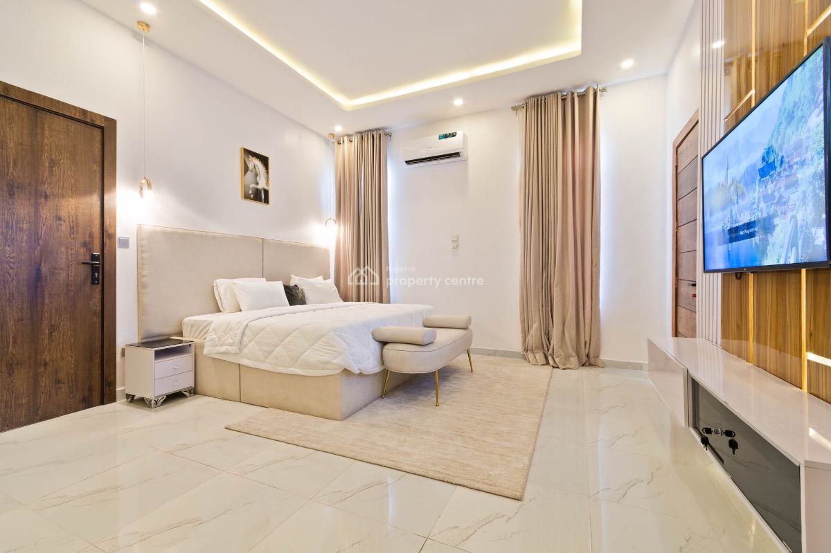 4 Bedroom Semi Detached Smart Home with Alexa Control, Pool & Ps5, Whitesand Beach Estate, Ologolo, Lekki, Lagos, House Short Let