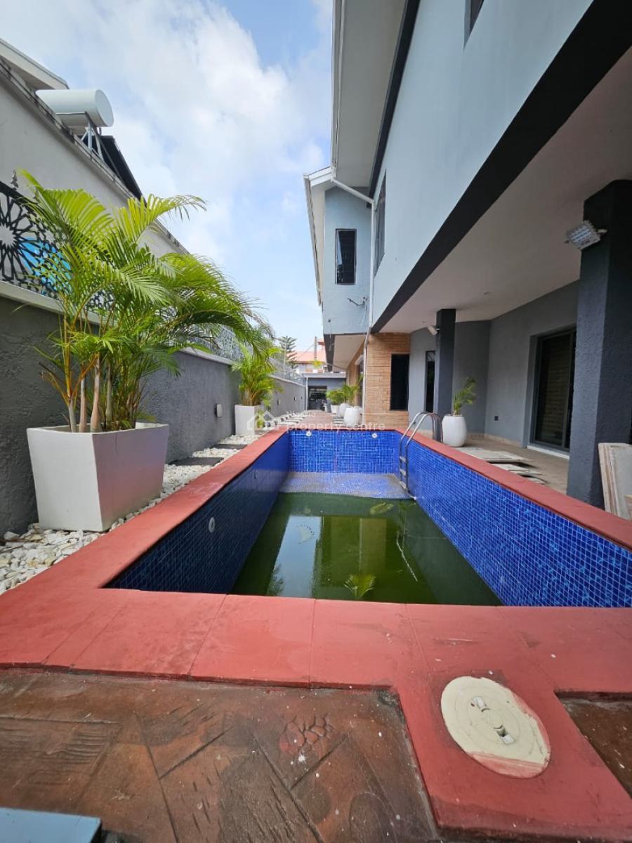 Luxury 5-bedroom Fully Detached House + Bq, Lekki Phase 1, Lekki, Lagos, Detached Duplex for Rent