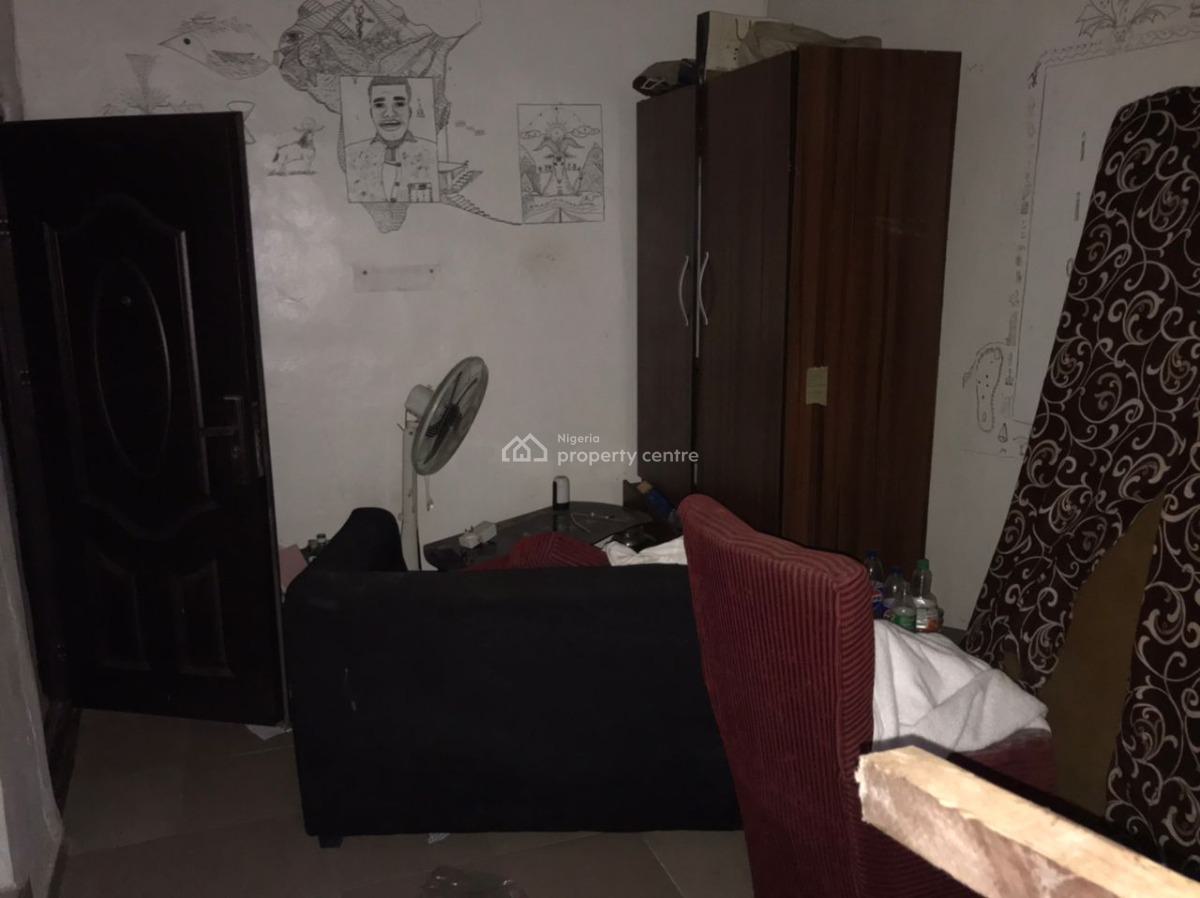 Nice and Spacious Roomself Contained with Fitted Kitchen Upstairs, Abule Oja, Yaba, Lagos, Self Contain (single Rooms) for Rent