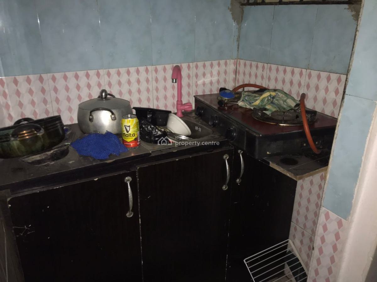 Nice and Spacious Roomself Contained with Fitted Kitchen Upstairs, Abule Oja, Yaba, Lagos, Self Contain (single Rooms) for Rent