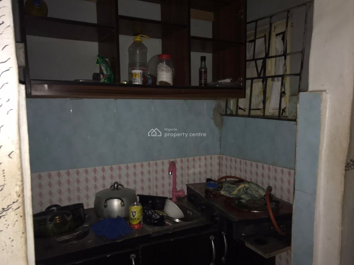 Nice and Spacious Roomself Contained with Fitted Kitchen Upstairs, Abule Oja, Yaba, Lagos, Self Contain (single Rooms) for Rent