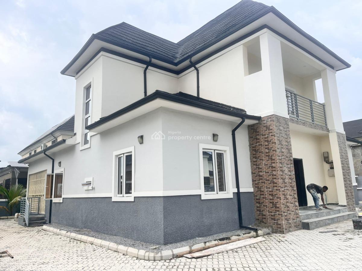 New 4 Bedroom Fully Detached Duplex with 2 Rooms Bq, River Park, Lugbe District, Abuja, Detached Duplex for Sale