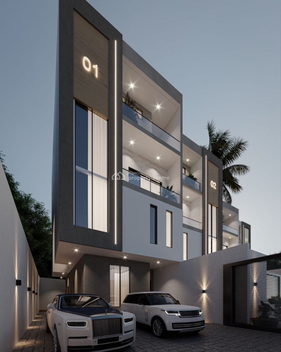 Brand New  Semi Detached 4 Bedroom Duplexes with Bq, Banana Island, Ikoyi, Lagos, Semi-detached Duplex for Sale