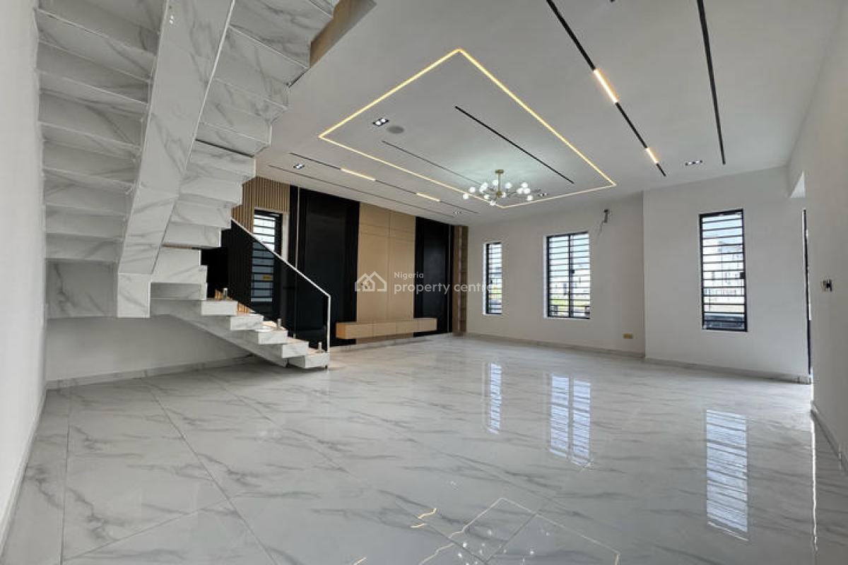 Luxury 5 Bedroom Detached Duplex with Swimming Pool and Bq, Ajah, Lagos, Detached Duplex for Sale
