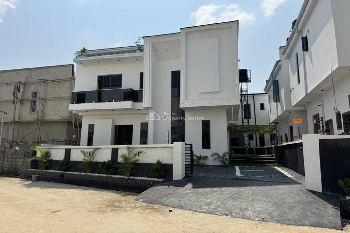 Luxury 5 Bedroom Detached Duplex with Swimming Pool and Bq, Ajah, Lagos, Detached Duplex for Sale