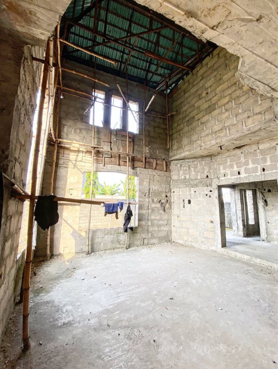 Uncompleted 5 Bedrooms Detached Duplex with Gate House, Gen House,, Eneka, Port Harcourt, Rivers, Detached Duplex for Sale