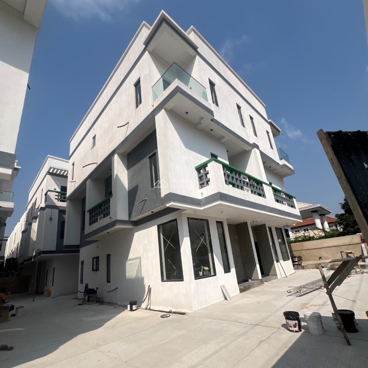 4 Bedrooms & Bq, Lekki Phase 1, Lekki, Lagos, Semi-detached Duplex for Sale