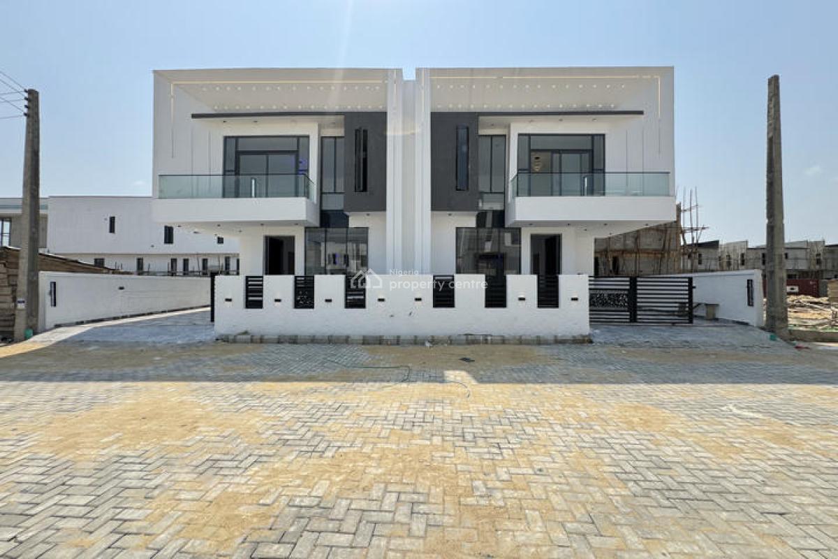 Luxury 4 Bedroom Semi-detached Duplex with Boys Quarter, Ajah, Lagos, Detached Duplex for Sale
