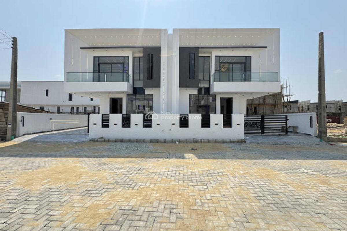 Luxury 4 Bedroom Semi-detached Duplex with Boys Quarter, Ajah, Lagos, Detached Duplex for Sale