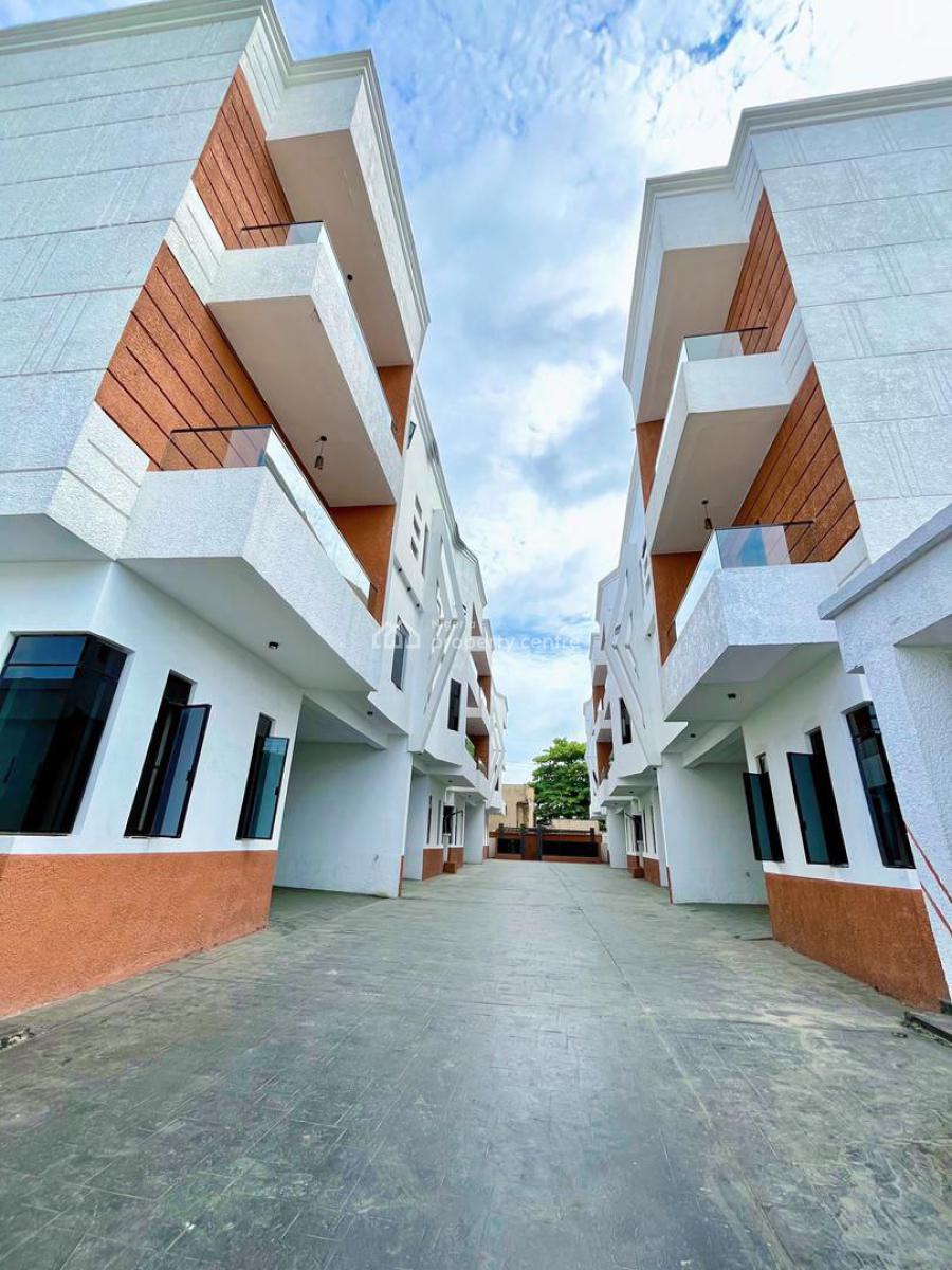 5 Bedroom Semi- Detached Duplex with Bq, Osapa, Lekki, Lagos, Semi-detached Duplex for Sale