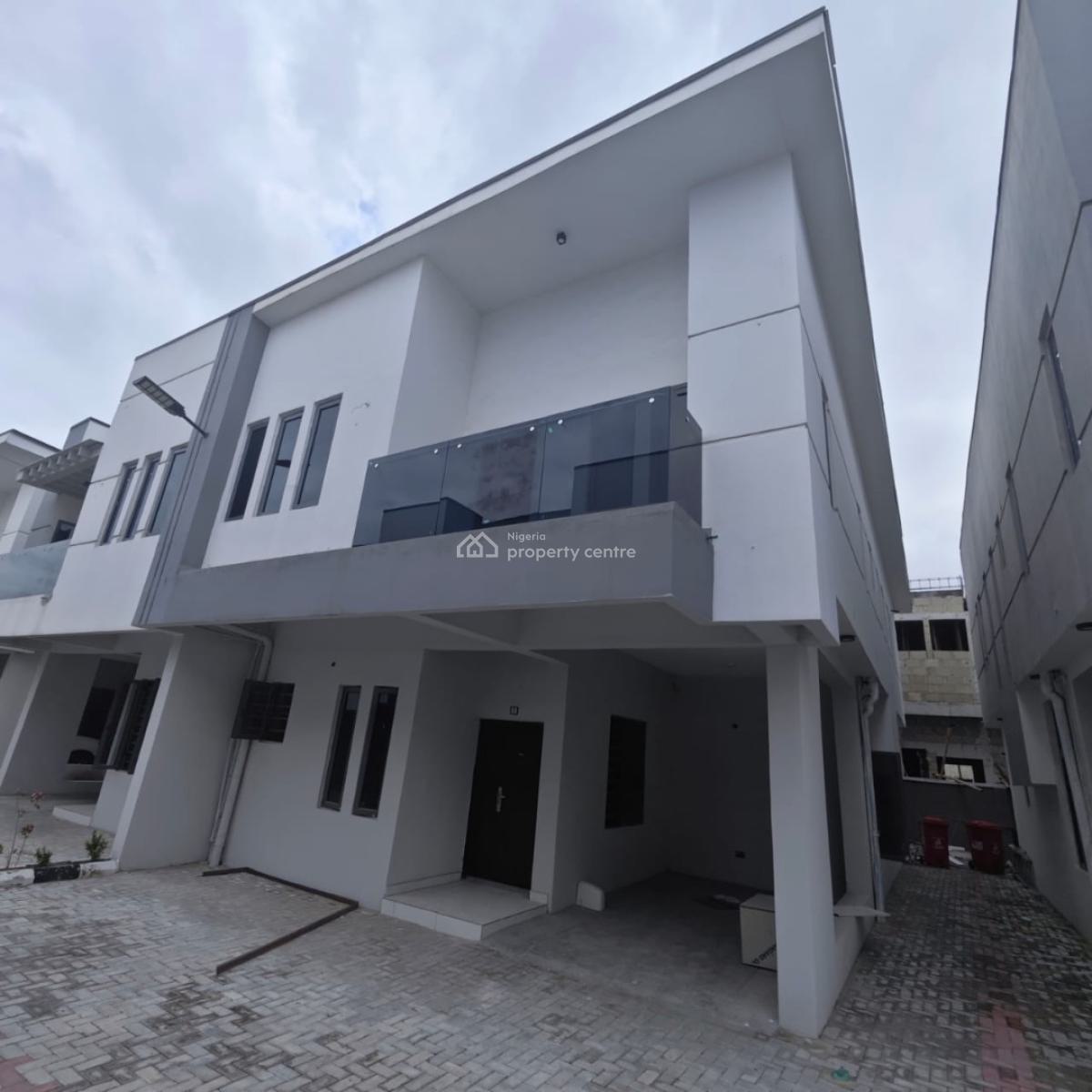 4 Bedroom Terrace, Lekki Palm City, Ado, Ajah, Lagos, Flat / Apartment for Rent