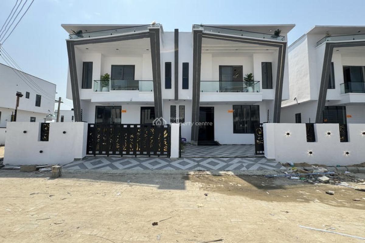 Luxury 4 Bedroom Semi-detached Duplex with Boys Quarter, Ajah, Lagos, Detached Duplex for Sale