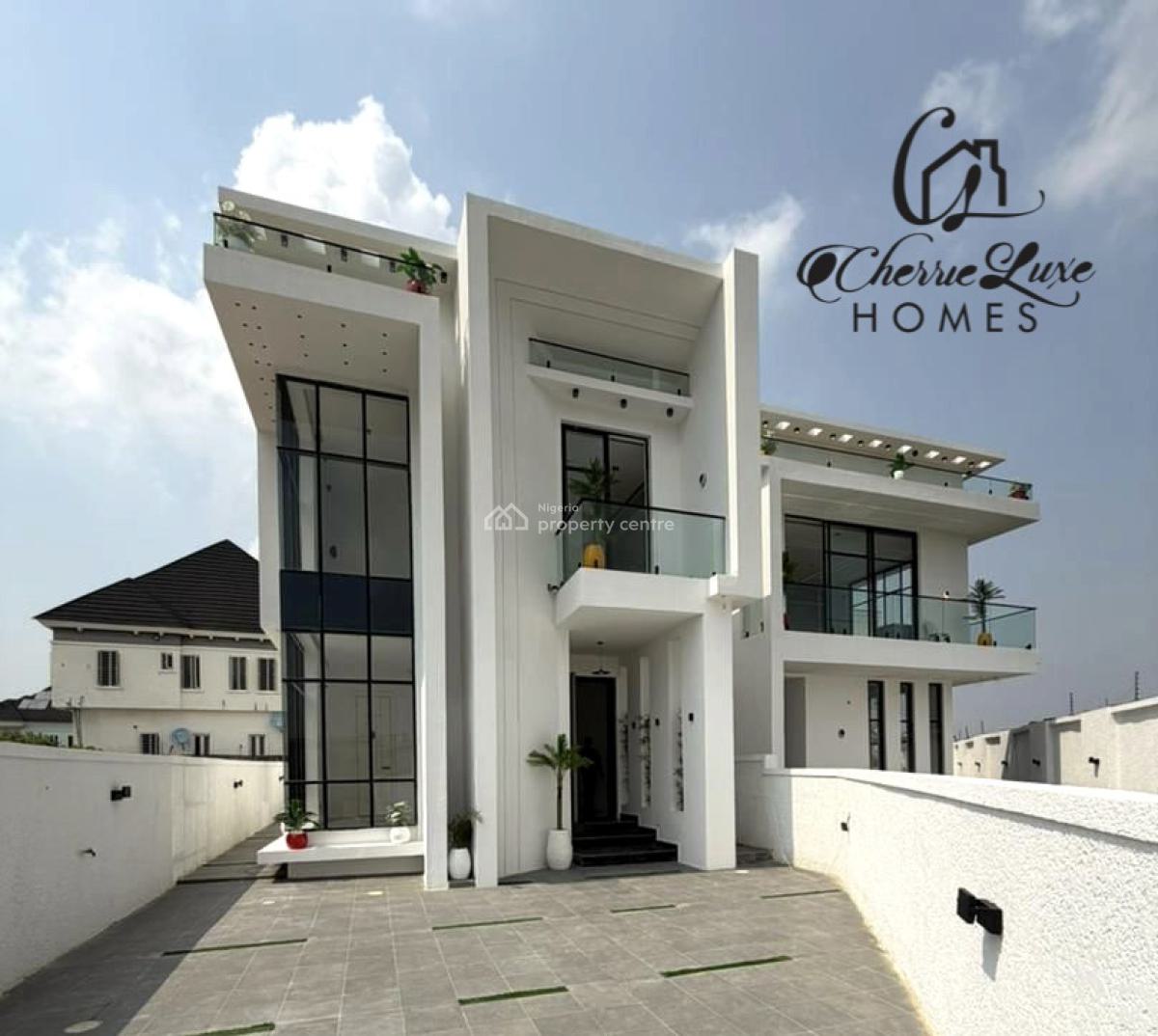 Luxury 5 Bedroom Fully Detached Duplex, Chevrron, Lekki, Lagos, Detached Duplex for Sale