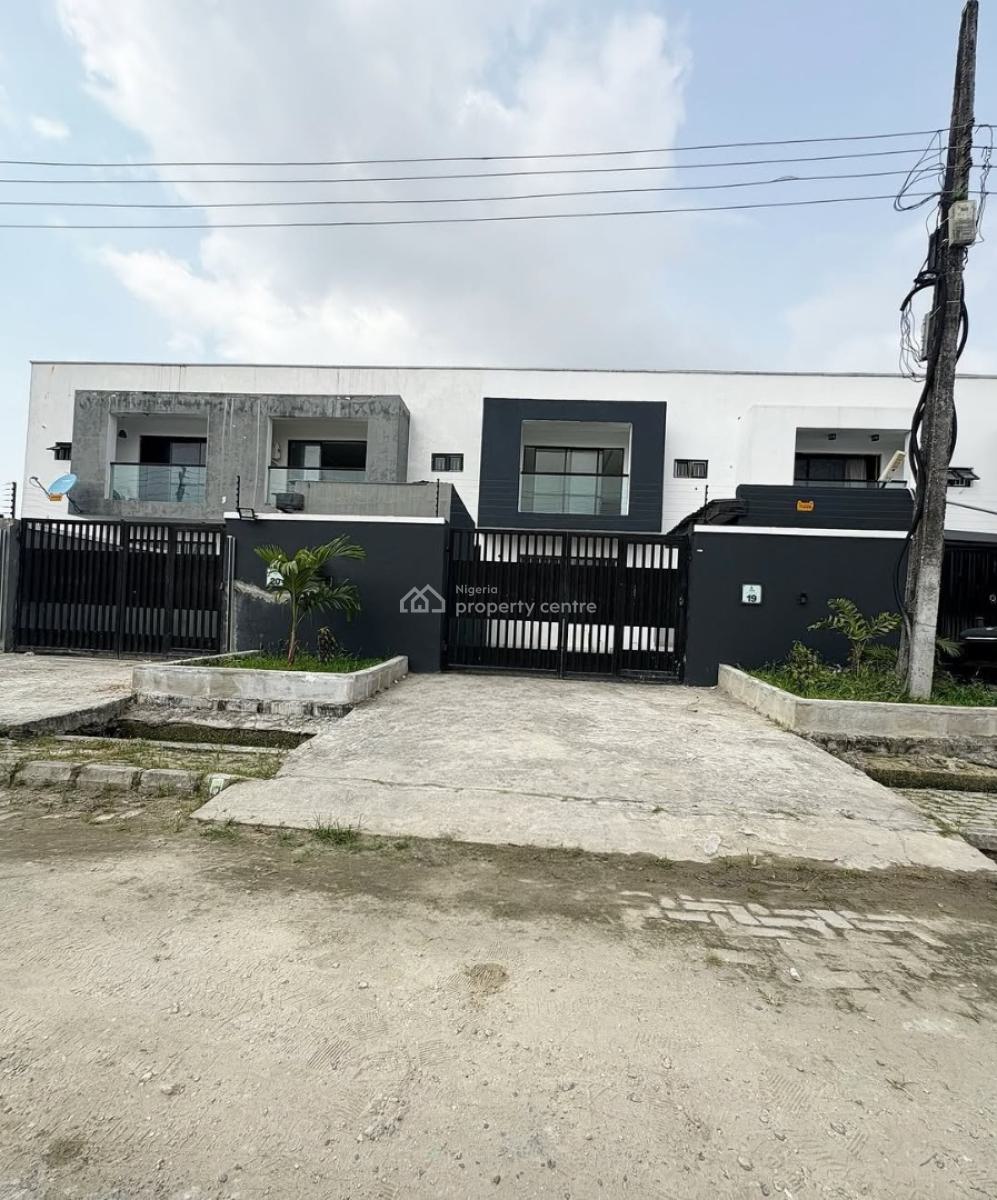 Four Bedroom Terrace Duplex with Self Compound Space., Ikota, Lekki, Lagos, Terraced Duplex for Sale
