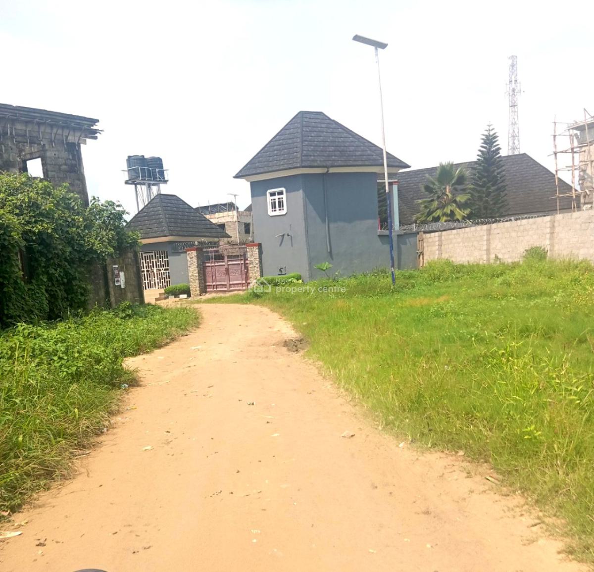 Fenced 2 Plots, Rumuosi Link Road, Ozuoba, Port Harcourt, Rivers, Residential Land for Sale
