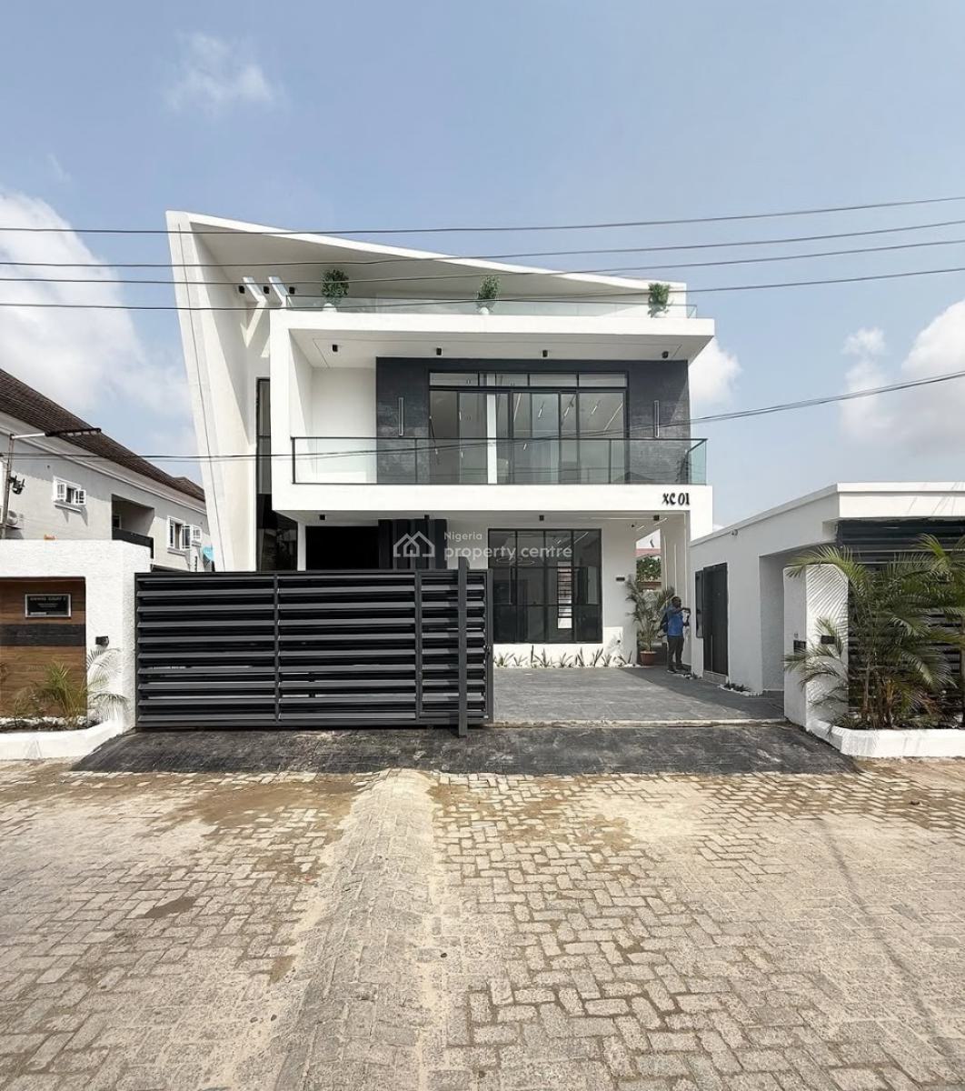 5 Bedrooms Fully Detached Duplex with Swimming Pool, Peninsula Garden Estate, Sangotedo, Ajah, Lagos, Detached Duplex for Sale