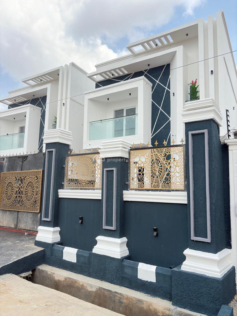 5 Bedroom Detached Luxury Duplex, with 2 Rooms Bq, Amazing Grace Estate Dele-ojo, New Oko-oba, Agege, Lagos, Detached Duplex for Sale