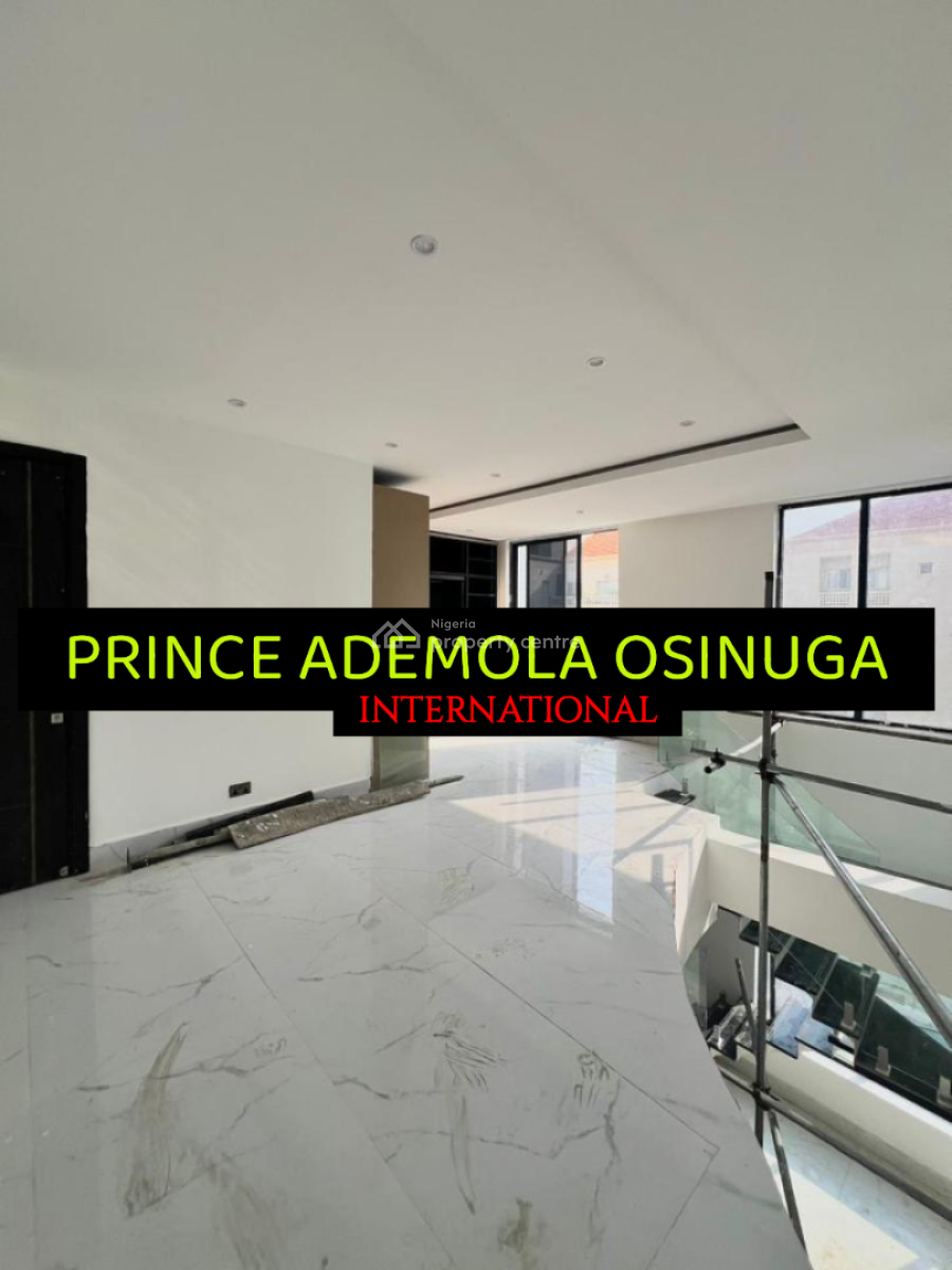 Newly Built Luxury 4 Bedrooms Maisonette on 2 Floors + Bq + Pool, Etc., Off Banana Island Road, Ikoyi, Lagos, Terraced Duplex for Rent