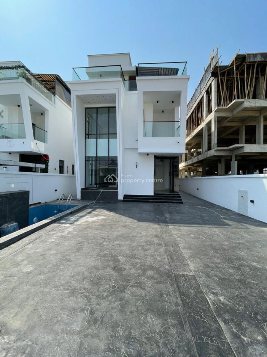 5 Bedroom Fully Detached Duplex with Pool and Bq, Lekki Phase 1, Lekki, Lagos, Detached Duplex for Sale