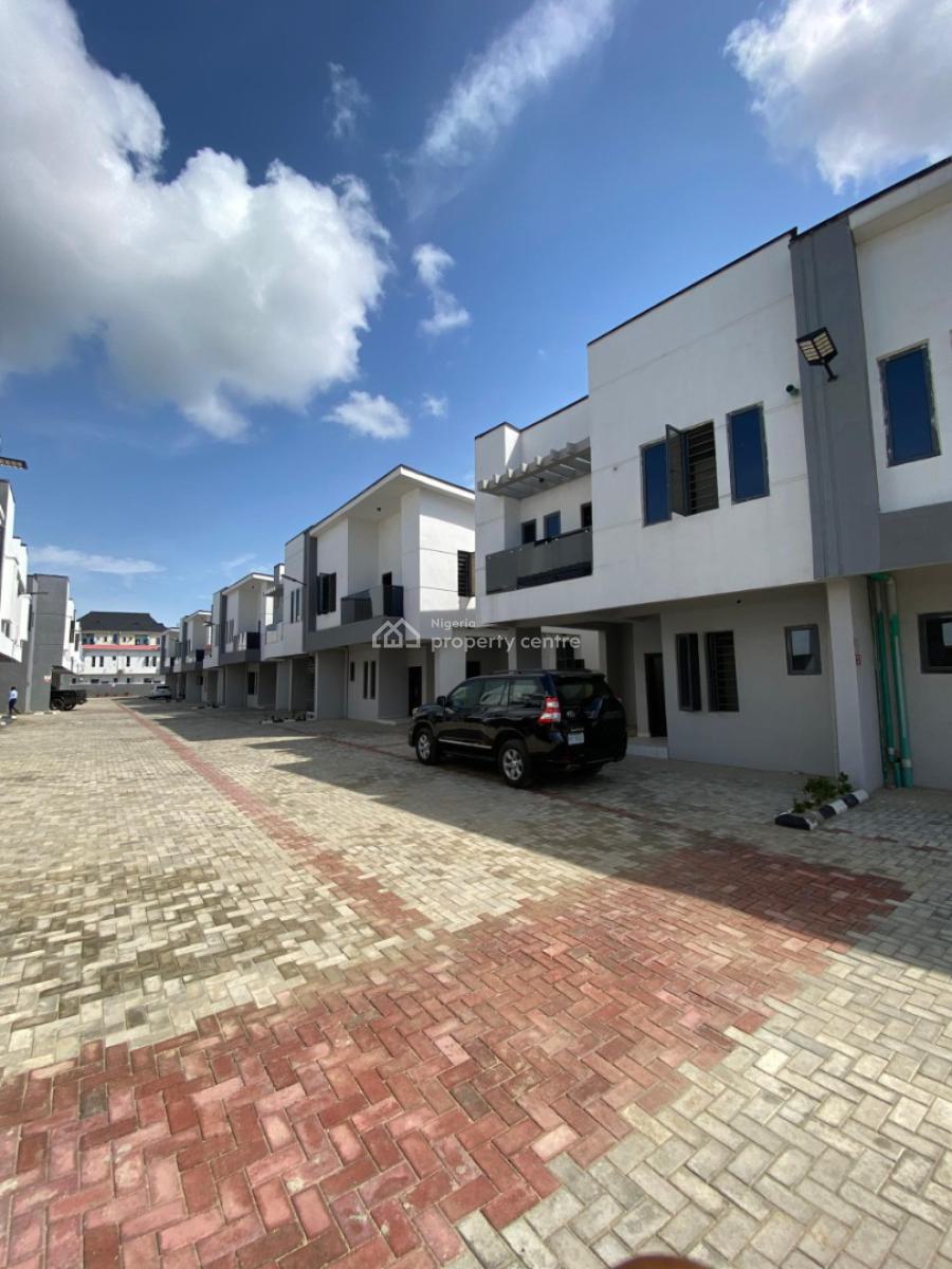 Luxury 4 Bedrooms Terraced Duplex, Ado Road, Ajah, Lagos, Terraced Duplex for Rent