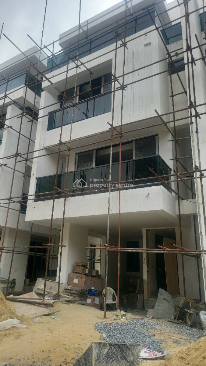 Exquisitely Detailed 5 Bedroom Semi Detached in with Bq with Swimming Pool Gym, Ikoyi, Lagos, Semi-detached Duplex for Sale